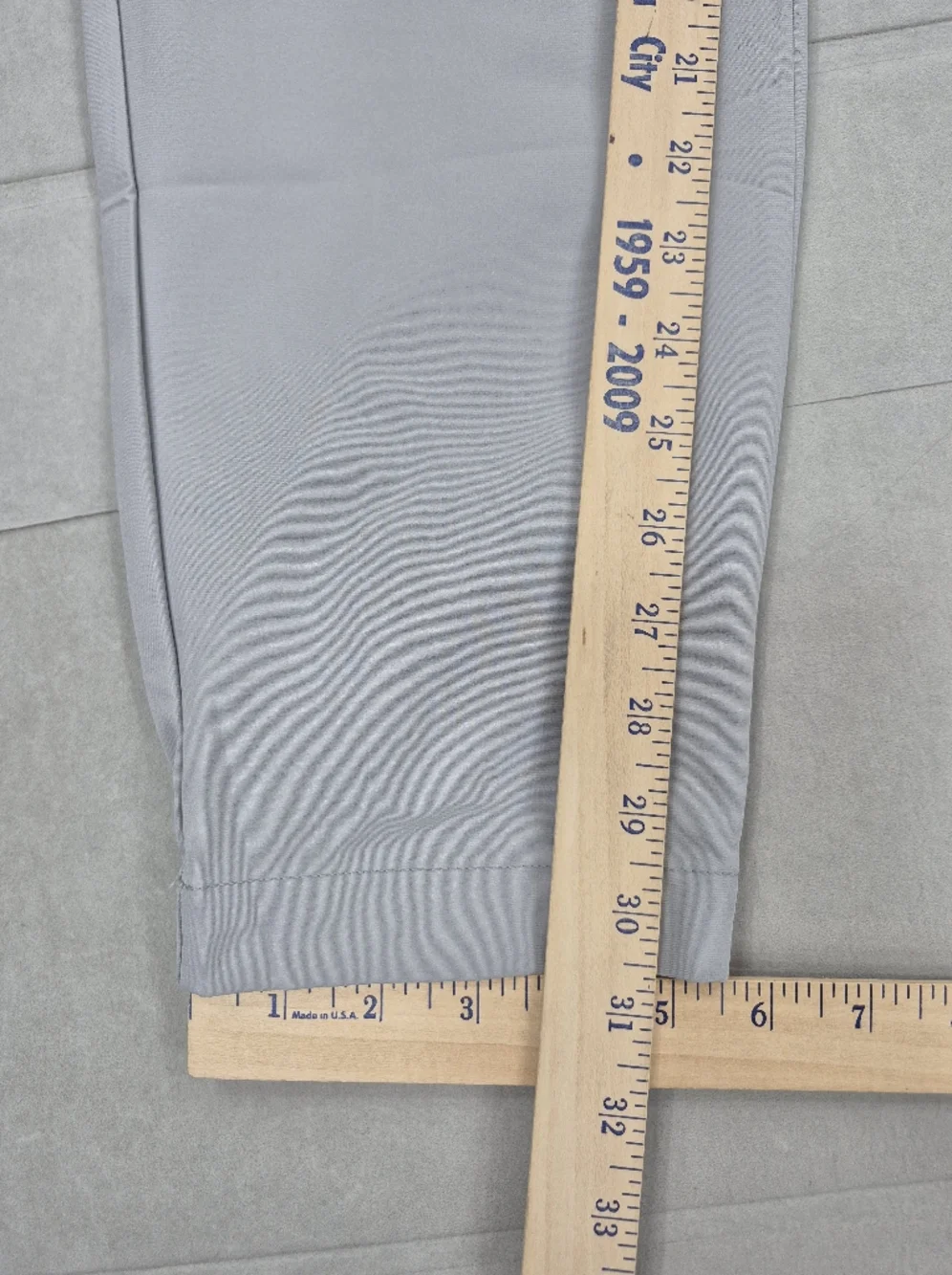 Banana Republic Motion Tech Hybrid Pant men's 34 Quarry gray stretch polyester - Picture 9 of 13